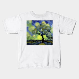 Tree Raised By Many Suns Kids T-Shirt